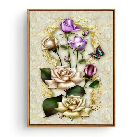 5D DIY Diamond Painting Kits Special Style Flower