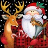 2019 New Hot Sale Santa Claus Reindeer 5d Diy Diamond Painting Kits