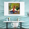 5D Diamond Painting Kits Cartoon Colorful Tree