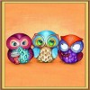 5D DIY Diamond Painting Kits Cartoon Funny Owl