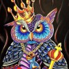 5D DIY Diamond Painting Kits Arrogant Owl King