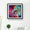 5D DIY Diamond Painting Kits Colorful Butterfly