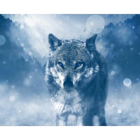 Hot Sale Wall Decor Animal Wolf 5d Diy Diamond Painting Kits