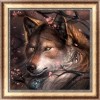 5D DIY Diamond Painting Kits Cartoon Cool Wolf