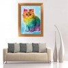 5D DIY Diamond Painting Kits Lovely Rainbow Cat mit Horn