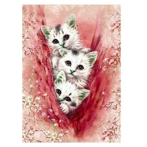 5D Diamond Painting Kits Cute Cats Baby