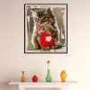 2019 Oil Painting Style Cat 5d Diy Cross Stitch Diamond Painting Kits
