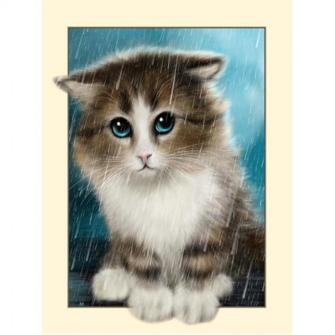 2019 Special Cute Cat 5d Diy Cross Stitch Diamond Painting Kits