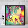 5D DIY Diamond Painting Kits Cool Watercolor Cat