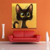 5D DIY Diamond Painting Kits Special Funny Big Eyes Cat