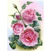 5D Diamond Painting Kits Speical Pink Flowers