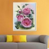 5D DIY Diamond Painting Kits Special Pink Artistic Flowers