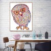5D DIY Diamond Painting Kits Cartoon Lovely Colorful Owl