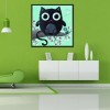 5D DIY Diamond Painting Kits Cartoon Lovely Black Owl