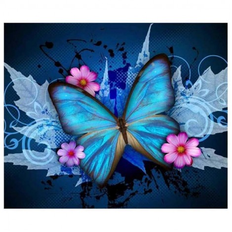5D DIY Diamond Painting Kits Dream Special Butterfly Flowers