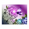 5D DIY Diamond Painting Kits Dream Beautiful Butterfly Flowers
