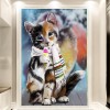 5D Diamond Painting Kits Winter Cute Cat
