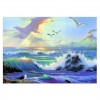 5D Diamond Painting Kits Amazing Sea Gull and Wave