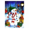 5D DIY Diamond Painting Kits Cartoon Winter Snowman