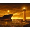 5D DIY Diamond Painting Kits Special Landscape Lighthouse Scene
