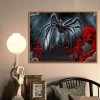 5D DIY Diamond Painting Kits Cartoon Halloween Spider Skull
