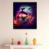5D DIY Diamond Painting Kits Special Colorful Lion