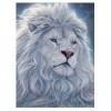 5D DIY Diamond Painting Kits Fantastic White Lion