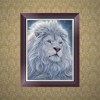5D DIY Diamond Painting Kits Fantastic White Lion