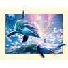 5D DIY Diamond Painting Kits Dreamy Dolphins Family