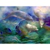 5D DIY Diamond Painting Kits Fantasy Dream Cartoon Dolphins