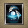 5D DIY Diamond Painting Kits Dreamy Dolphins Family