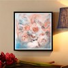 5D DIY Diamond Painting Kits Popular Watercolor Pink Roses With Dragonfly
