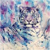 5D Diamond Painting Kits Watercolored Animal Tiger