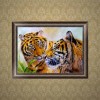5D Diamond Painting Kits Couple Tiger in Love