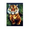 5D DIY Diamond Painting Kits Cartoon Animal Tiger