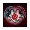 5D DIY Diamond Painting Kits Dream Dragon Lover Red Rose