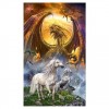 5D DIY Diamond Painting Kits Dream Fierce Dragon and Mystical Unicorn