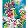 5D DIY Diamond Painting Kits Cartoon Flowers And Birds