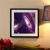 5D DIY Diamond Painting Kits Popular Wall Decoration Purple Galaxy
