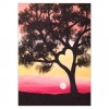 5D DIY Diamond Painting Kits Popular Sunset Tree