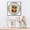 5D DIY Diamond Painting Kits Cartoon Cute Owl Clock