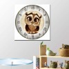 5D DIY Diamond Painting Kits Cartoon Cute Owl Clock