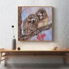 5D Diamond Painting Kits Warm And Lovely Oil Painting Styles Owl