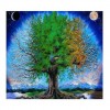 5D DIY Diamond Painting Kits Romantic Pretty Cartoon Colourful Moon Tree