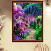 5D DIY Diamond Painting Kits Colorful Trees In The Park