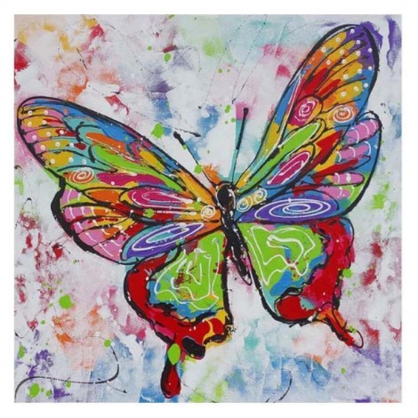 5D DIY Diamond Painting Kits Cartoon Butterfly