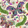 5D DIY Diamond Painting Kits Colorful Butterfly