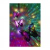 5D DIY Diamond Painting Kits Colorful Dream Shine Butterfly