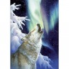 5D DIY Diamond Painting Kits Winter Dream Wolf