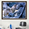 5D DIY Diamond Painting Kits Winter Wolf